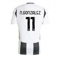 Stroje piłkarskie Juventus Nicolas Gonzalez #11 Koszulka Podstawowej 2024-25 Krótki Rękaw